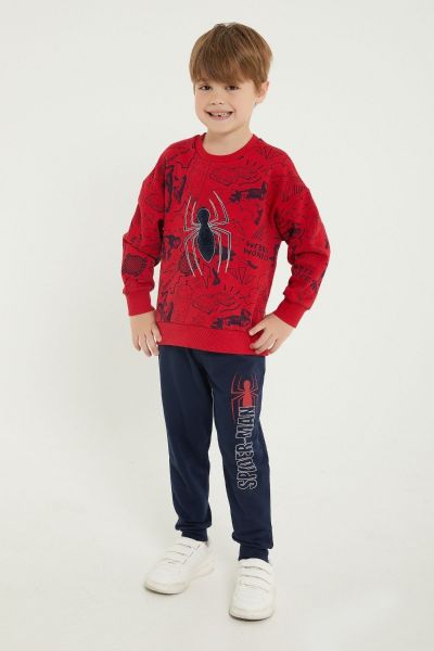 Παιδική χειμωνιάτικη φόρμα αγορίστικη Marvel SPIDERMAN κόκκινη 