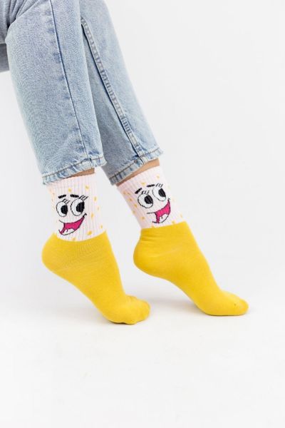 Γυναικείες Ημίκοντες Κάλτσες Modernty BOB PINK 3 ζευγάρια