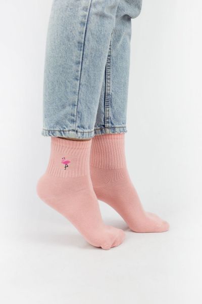 Γυναικείες ημίκοντες κάλτσες Modernty FLAMINGO 4 ζευγάρια