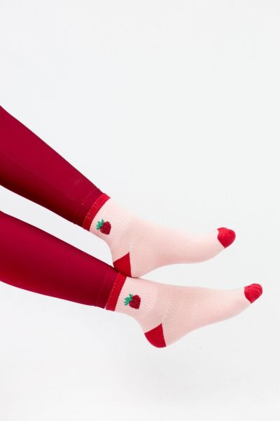 Γυναικείες Ημίκοντες Κάλτσες Modernty PASTEL FRUIT PINK