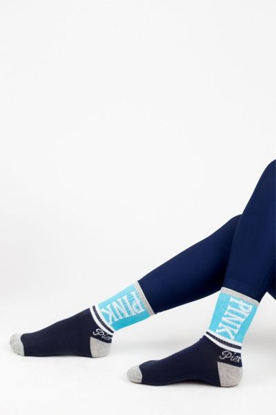 Γυναικείες Ημίκοντες Κάλτσες Modernty PINK BLUE