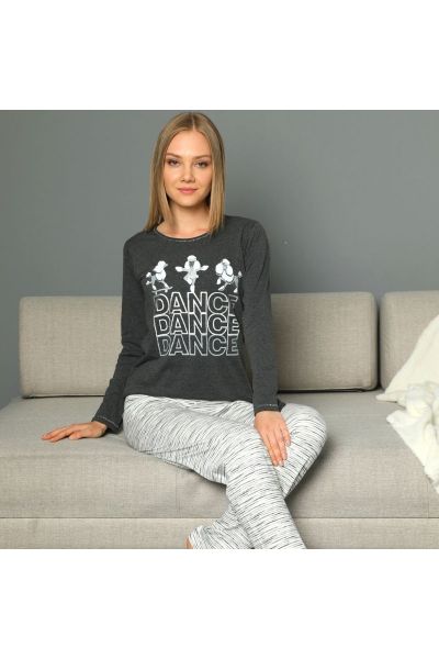 Γυναικεία Χειμωνιάτικη Πιτζάμα Sexen DANCE
