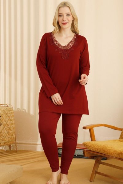 Γυναικεία Πιτζάμα Sexen Plus Size MONICA BORDO