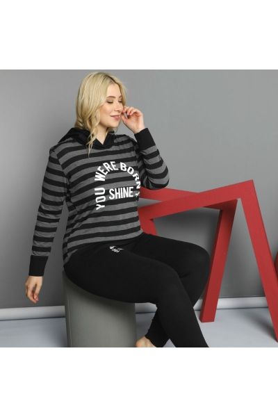Γυναικεία Πιτζάμα Sexen Plus Size SHINE