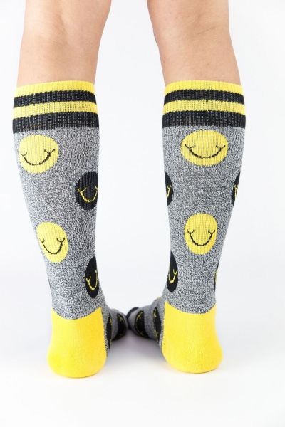  Unisex Αθλητικές Κάλτσες Crazy Socks SMILE