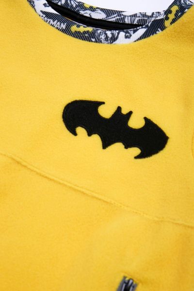 Παιδική χειμωνιάτικη φόρμα για αγόρι Warner Bros BATMAN κίτρινη