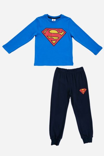 Παιδική χειμωνιάτικη πιτζάμα για αγόρι Warner Bros SUPERMAN OFFICIAL