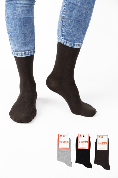Γυναικείες Casual Κάλτσες Design SAND 3 ζευγάρια Βαμβακερές