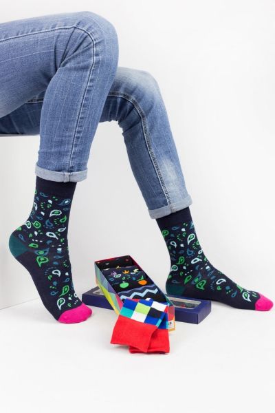 Fashion Κάλτσες Design SHAPES 7 Ζευγάρια