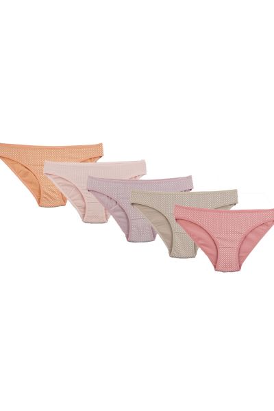 Slip Donella Πουά 5 τεμάχια