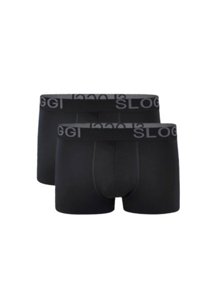 Sloggi Men Avenue Hipster 2 τεμάχια FULL BLACK