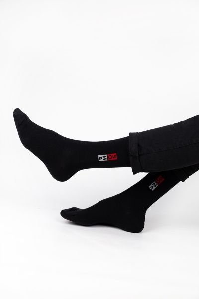 Ανδρικές Fashion Κάλτσες SOMA Βαμβακερές σε μαύρο χρώμα