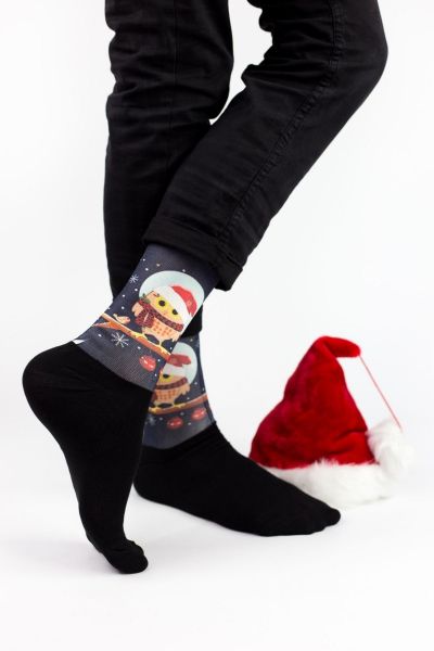 Unisex Christmas Κάλτσες Trendy BABY OWL