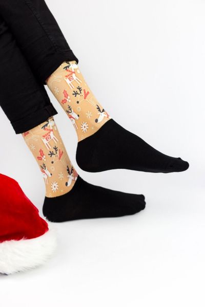 Unisex Christmas Κάλτσες Trendy CHRISTMAS DEER