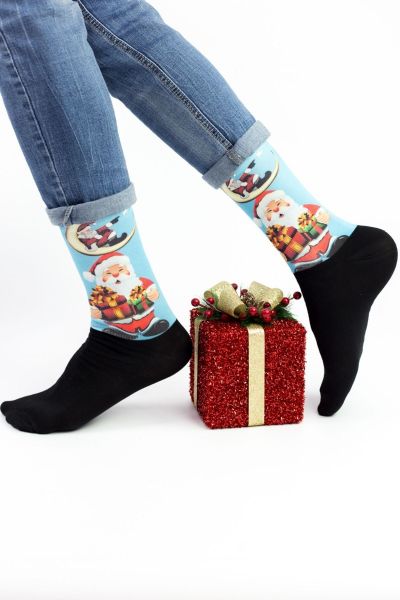 Unisex Christmas Κάλτσες Trendy HAPPY CHRISTMAS