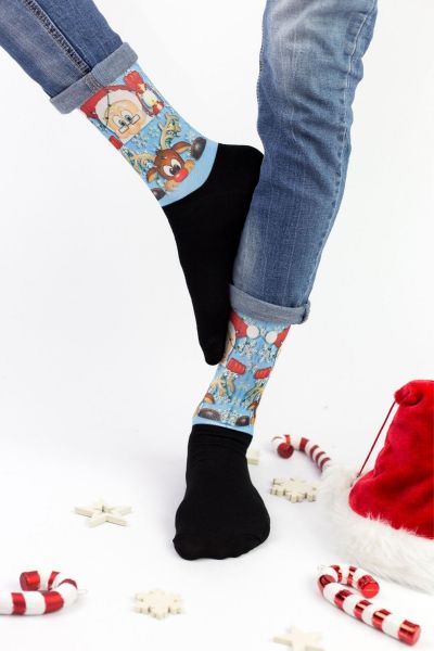 Unisex Christmas Κάλτσες Trendy KNOCK KNOCK