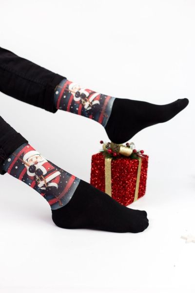Unisex Christmas Κάλτσες Trendy SANTA IS COMING III