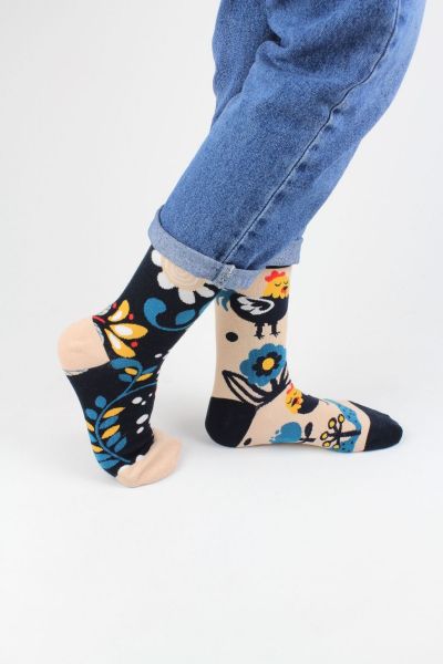 Unisex Fashion Κάλτσες Bonami FLOWER (Mismatched)
