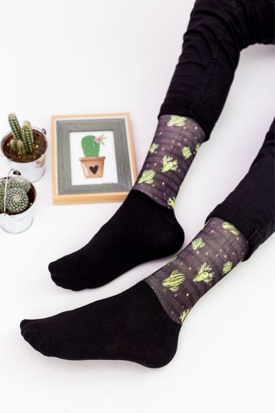 Unisex Fashion Κάλτσες Trendy CACTUS