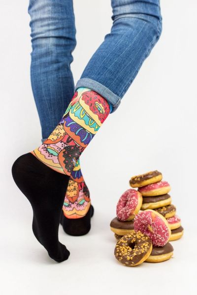 Unisex Fashion Κάλτσες Trendy DONUTS