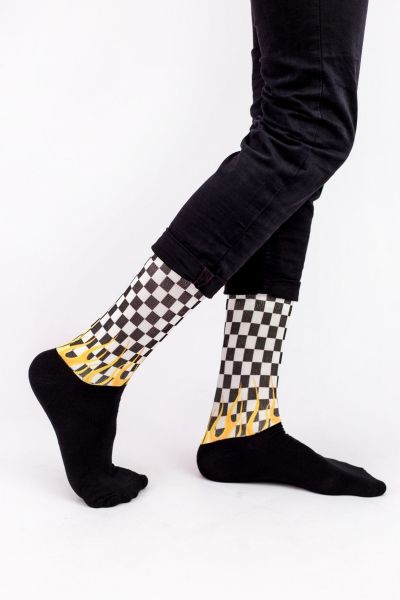 Unisex Fashion Κάλτσες Trendy FLAMES
