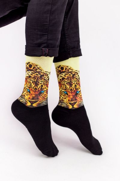 Unisex Fashion Κάλτσες Trendy LEOPARD