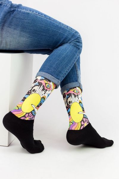 Unisex Fashion Κάλτσες Trendy PSYCHEDELIC